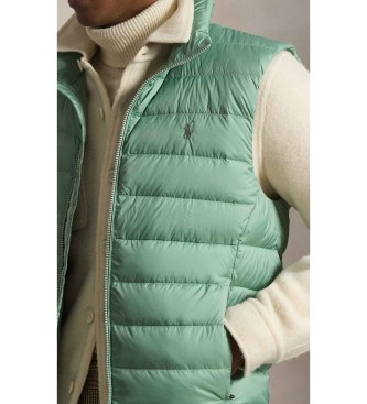 Polo Ralph Lauren Chaleco Colden plegable de plumón verde
