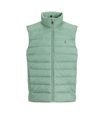 Polo Ralph Lauren Chaleco Colden plegable de plumón verde