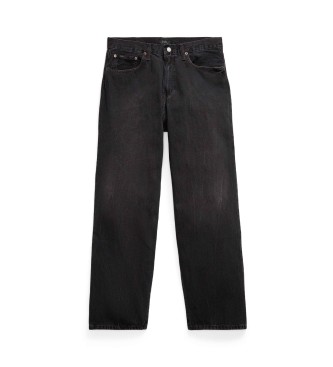 Polo Ralph Lauren Svarta Rivington Relaxed-jeans
