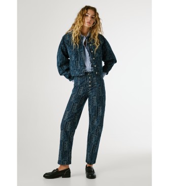 Pepe Jeans Pantalon Tini bleu marine