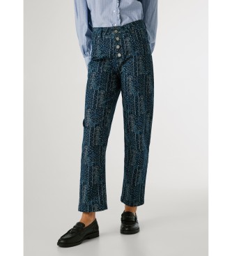 Pepe Jeans Pantalon Tini bleu marine
