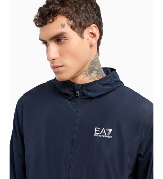 EA7 Casaco bomber azul-marinho