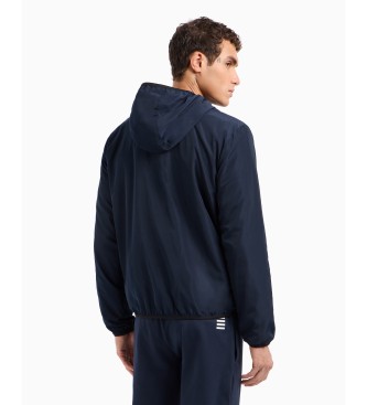 EA7 Casaco bomber azul-marinho