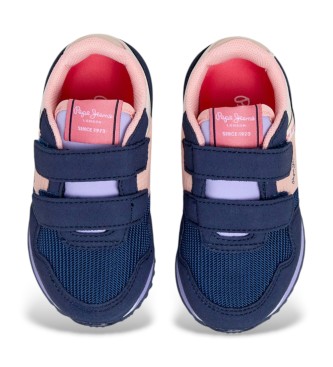 Pepe Jeans Ténis London Day azul-marinho
