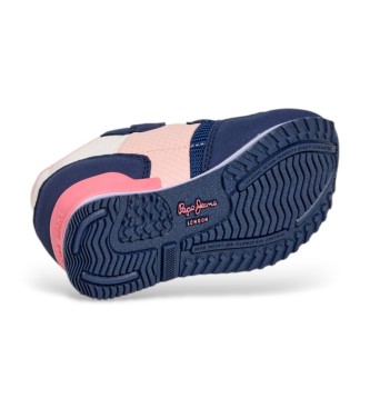Pepe Jeans Ténis London Day azul-marinho