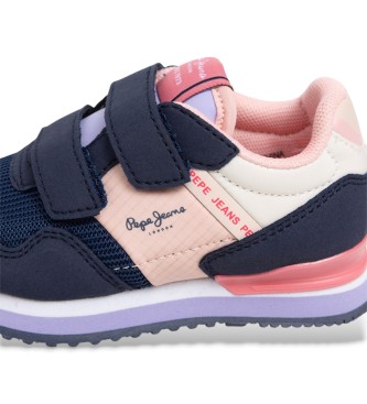 Pepe Jeans Ténis London Day azul-marinho