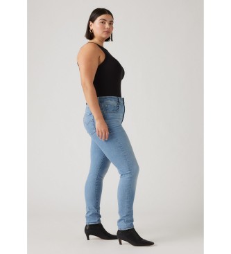 Levi's Calças de ganga 721 de cintura alta e corte justo, azuis
