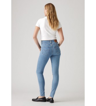Levi's Calças de ganga 721 de cintura alta e corte justo, azuis