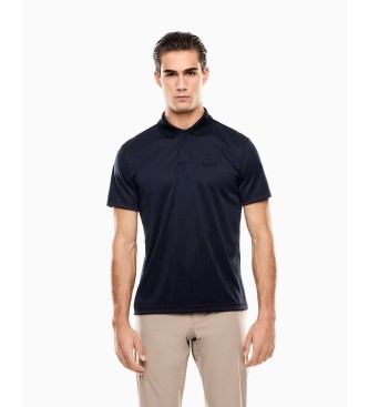 EA7 Modra majica Polo Golf Pro