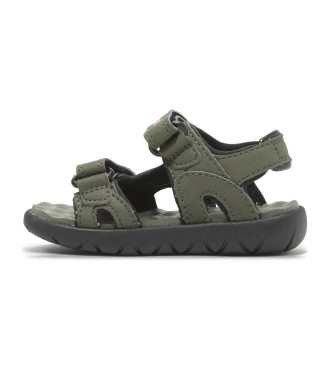 Timberland Sandálias de pele com tira no calcanhar Perkins Row, verdes
