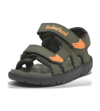 Timberland Sandálias de pele com tira no calcanhar Perkins Row, verdes