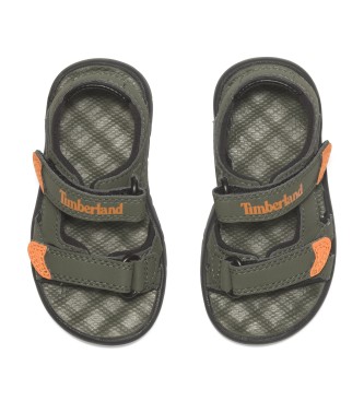 Timberland Sandálias de pele com tira no calcanhar Perkins Row, verdes