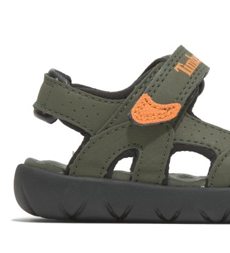 Timberland Sandálias de pele com tira no calcanhar Perkins Row, verdes