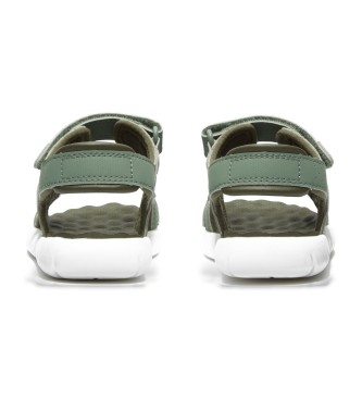 Timberland Sandálias de pele com tira no calcanhar Perkins Row, verdes