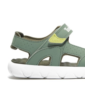 Timberland Sandálias de pele com tira no calcanhar Perkins Row, verdes