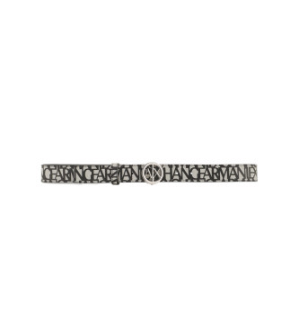 A|X Armani Exchange Cintura con fibbia nera