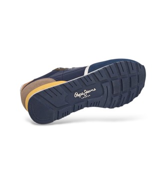 Pepe Jeans Ténis Brit Essence azul-marinho