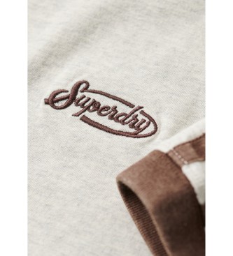 Superdry Essential Logo Retro-T-shirt, grå