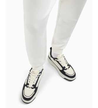 A|X Armani Exchange Calças jogger brancas