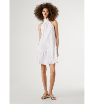 Pepe Jeans Hvid Lena-kjole