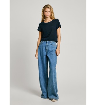 Pepe Jeans Camisola de manga curta Megan azul-marinho
