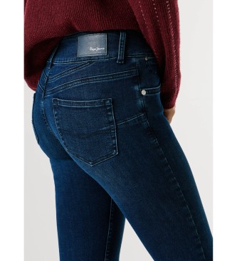 Pepe Jeans Dżinsy Slim Push Up w kolorze granatowym