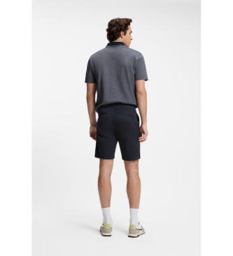 BOSS Calções chino slim fit azul-marinho