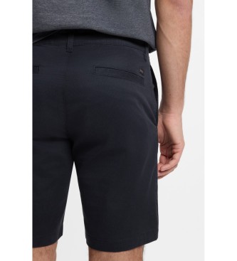 BOSS Calções chino slim fit azul-marinho