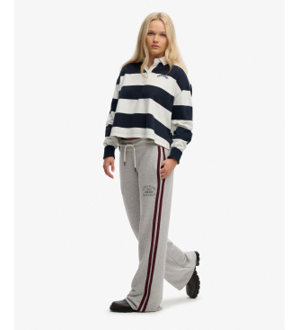 Superdry Graue Hose ?Stripe?