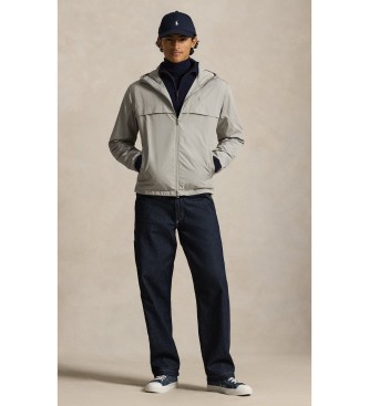 Polo Ralph Lauren Chaqueta ligera con capucha gris