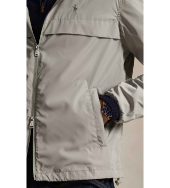 Polo Ralph Lauren Chaqueta ligera con capucha gris