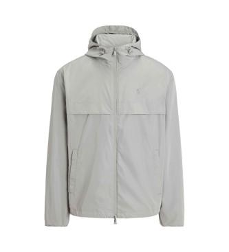 Polo Ralph Lauren Chaqueta ligera con capucha gris