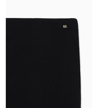 A|X Armani Exchange Saia midi preta