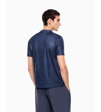 EA7 T-shirt Armani Blue Sport bleu