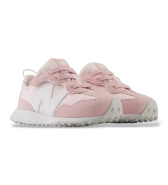 New Balance Sneakers New-B Hook & Loop 327 in pelle rosa