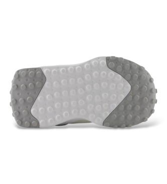 New Balance Sneakers New-B 327 in pelle con chiusura a strappo, grigie