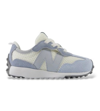 New Balance Sneakers New-B Hook & Loop 327 in pelle blu