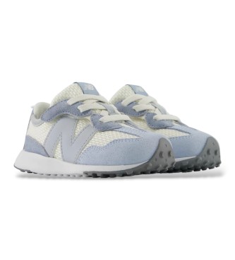 New Balance Sneakers New-B Hook & Loop 327 in pelle blu