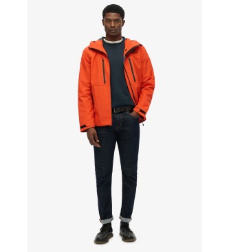 Superdry Pomarańczowa kurtka wodoodporna