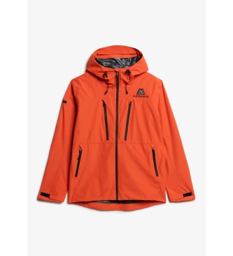 Superdry Pomarańczowa kurtka wodoodporna
