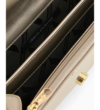 A|X Armani Exchange Guldfarvet Wallet-taske