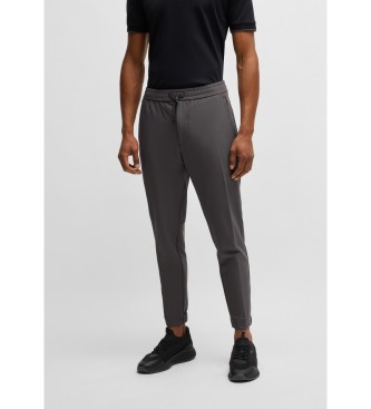 BOSS T Flex trousers, dark grey