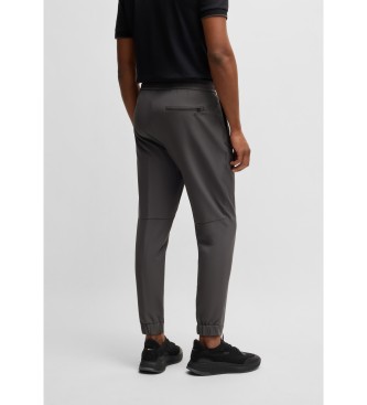 BOSS T Flex trousers, dark grey