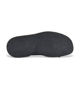 Clarks Torview Hi black leather shoes
