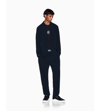 A|X Armani Exchange Americana Elegant marinblå