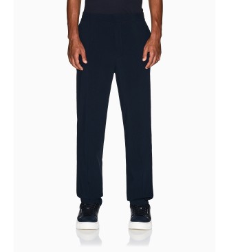 A|X Armani Exchange Calças Combi azul-marinho