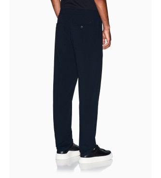 A|X Armani Exchange Calças Combi azul-marinho