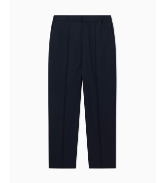 A|X Armani Exchange Calças Combi azul-marinho