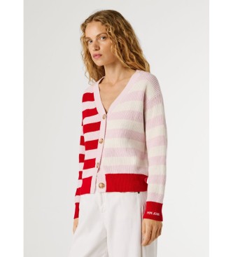 Pepe Jeans Kimma-kofta, kungsblå och röd