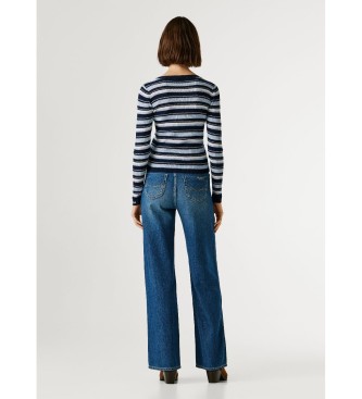 Pepe Jeans Niebieski sweter Kimmi